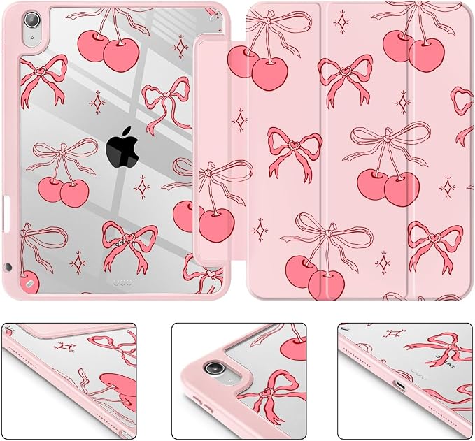 Girly cherry & bow