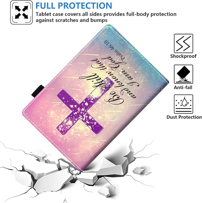 Christian Cross Quote Bible Verse Psalm 46:10