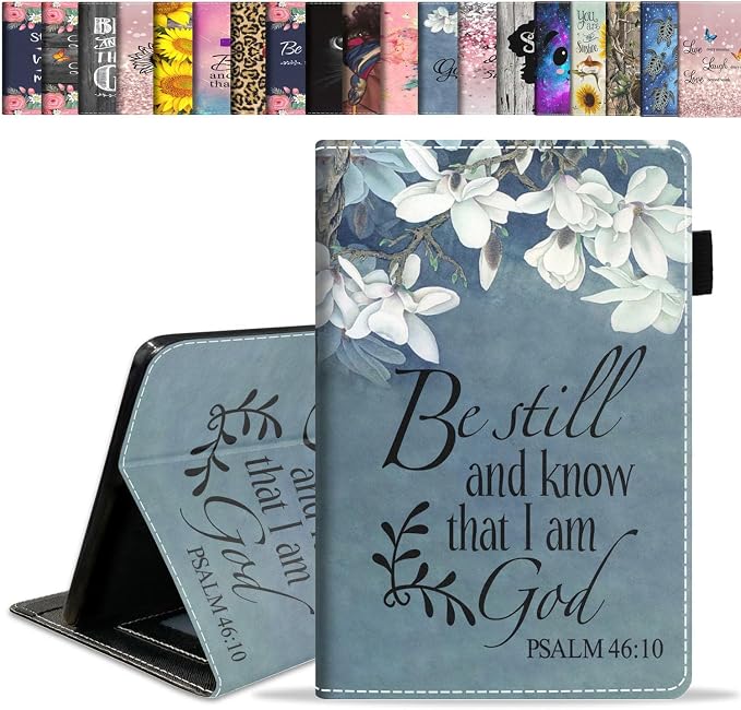 Floral Quote Bible Verse Psalm 46:10