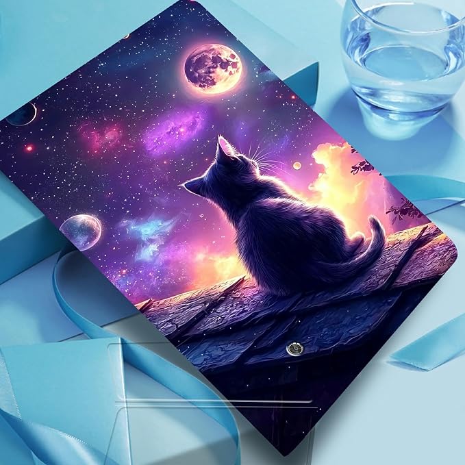 Cute Cat In Galaxy