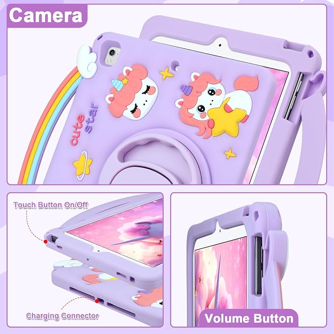 Rainbow Unicorn-Purple