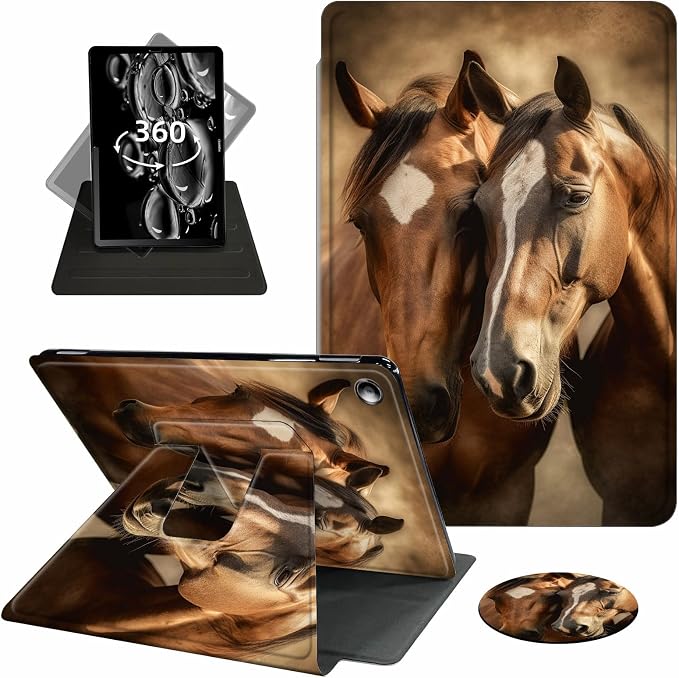 Brown Horse Couple