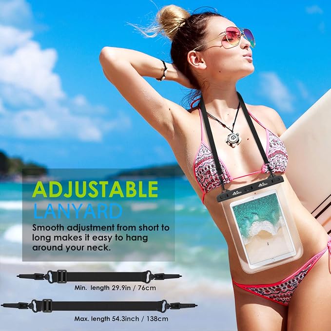 Clear with hand strap