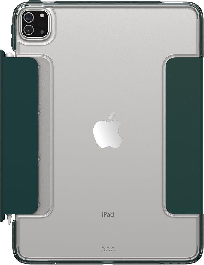 OtterBox - Symmetry Series 360 Elite Case for 11 iPad Pro 1st/2nd/3rd/4th/5th/6th Gen - Scratch-Resistant Tablet Case with Folio and Apple Pencil Holder (Ivy League Dark Green)