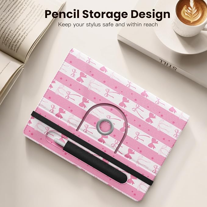 pink vertical bow