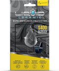 LIQUID CERAMIC Glass Screen Protector With $400 Coverage | Scratch and Shatter Resistant Wipe On Nano Protection for All Phones Tablets and Smart Watches - Universal Fit