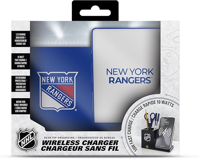 SOAR NHL Wireless Charger and Desktop Organizer