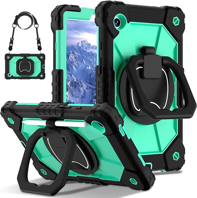Black Mint Green