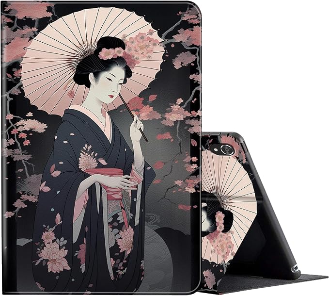 Japanese Geisha Girl& Sakura