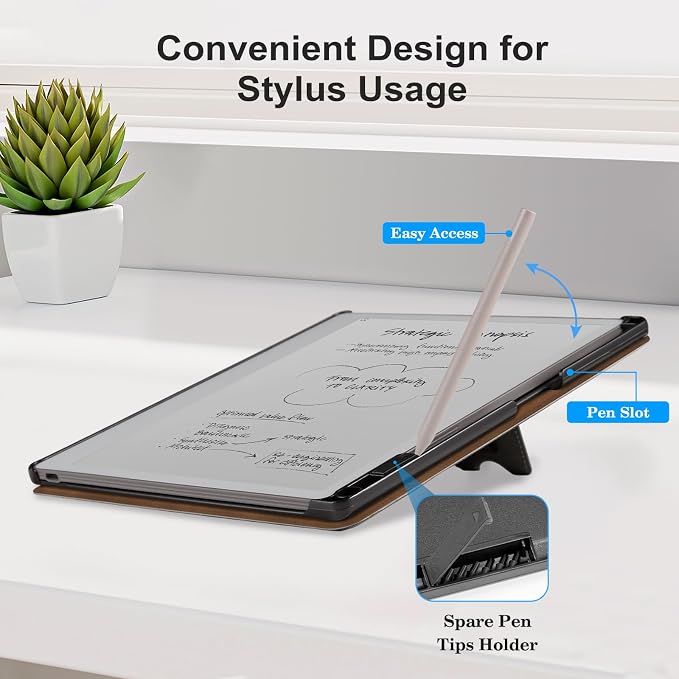 Brown with Stand