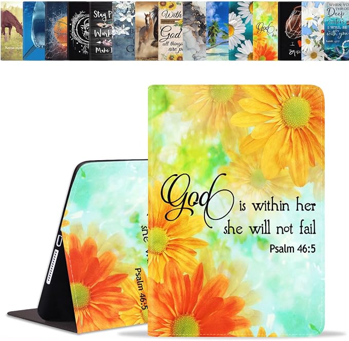 Floral Quote Bible Verses Psalm 46:5