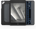 ZAGG Rugged Book - Durable Case and Bluetooth Keyboard for Apple iPad Mini 5 (7.9) - Charcoal