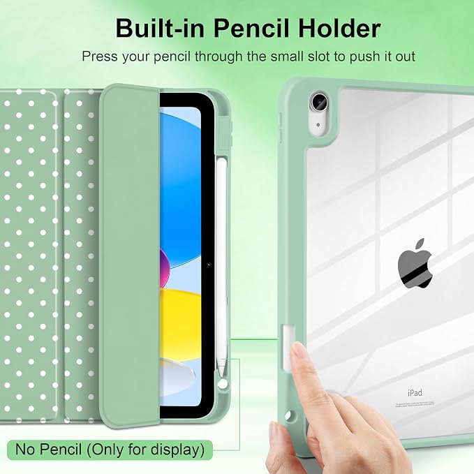 Green white dot