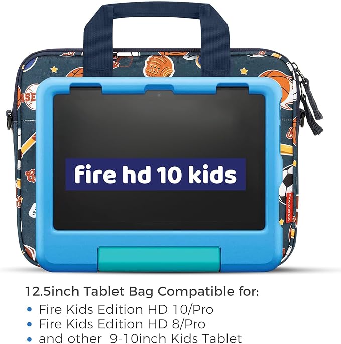 Choco Mocha Kids Tablet Sleeve Bag for Boys &amp Girls (10-12.5Inch)