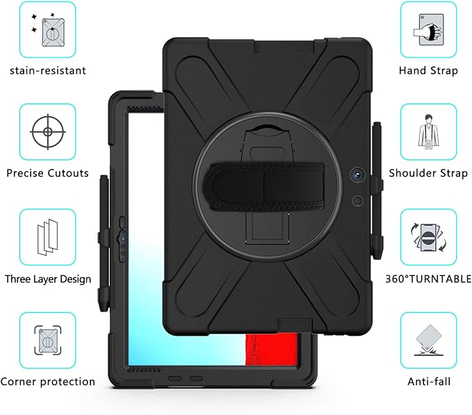 Surface Pro X Case-Black