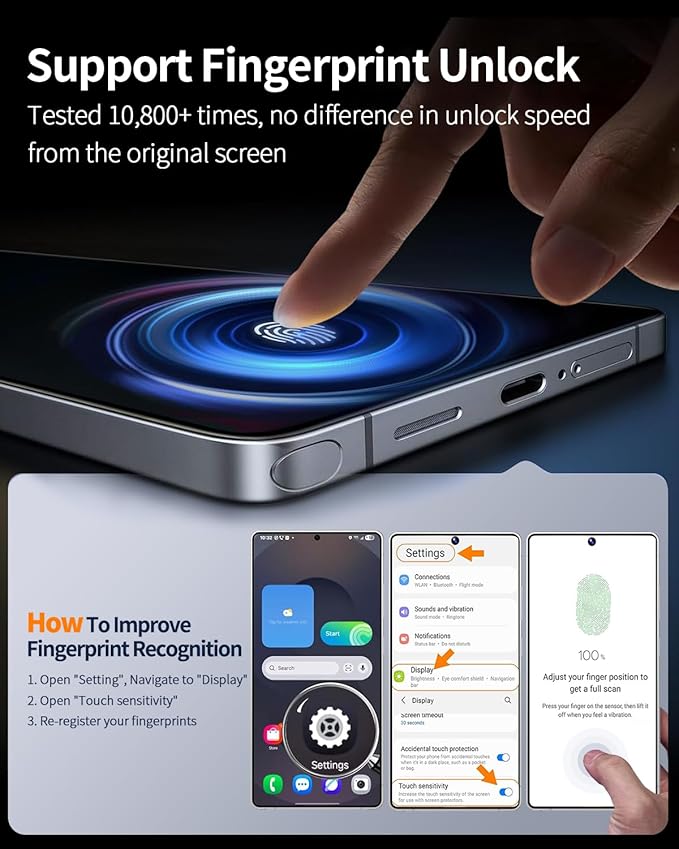 Ambison for Samsung Galaxy S25 Ultra Privacy Screen Protector 25°Anti-Spy with [Auto Dust 3s Easy Installation UltraFit tray] Case Friendly Shatterproof 9H+ Tempered Glass for S25 Ultra 6.9”2 Pack