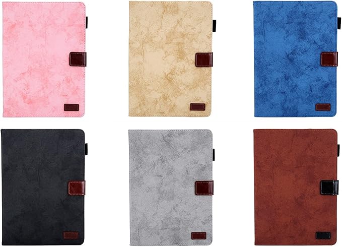 for Amazon Kindle Fire HD 10 &amp Fire HD 10 Plus Tablet Case 13th/11th Generation 10.1 inch (2023/2021) Stand PU Leather Magnetic Wallet Cover with Pencil Holder/Pockets [Auto Wake/Sleep] Gray