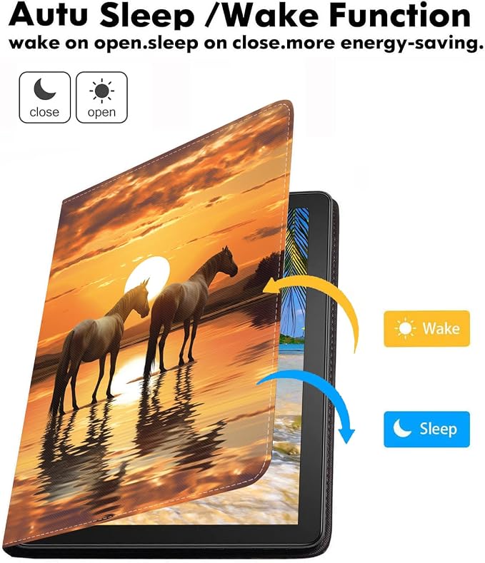 Horse At Sunset