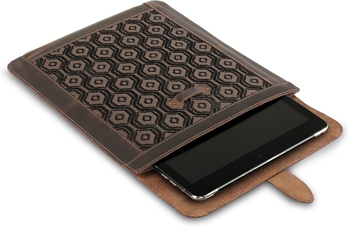 Londo Genuine Leather Sleeve Bag for Keyboard Tablet