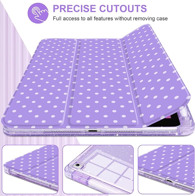 Purple Polka Dot