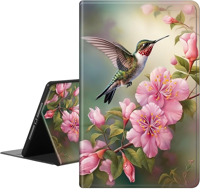 Birds Pink Flowers