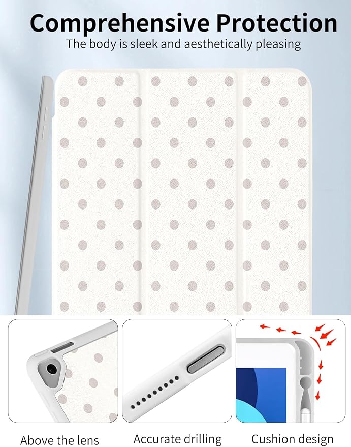 Beige Polka Dots