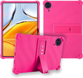 Case for Callsky-Tab Ctab 14 Tablet 14 inchSoft Silicone Protector CoverKids FriendlyAdjustable Stand Tablet Cover4 Corners Thicken ShockproofPink