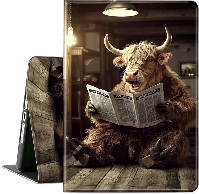 Cute Cow Newspaper