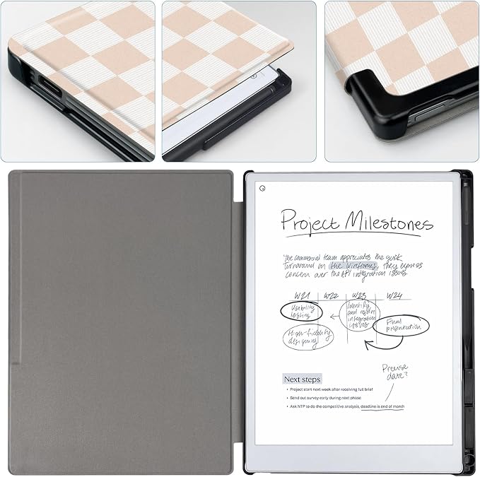 Pink checkered pattern