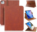 Case Compatible with Apple iPad Air 11-inch(M2) 2024/iPad Air 4/5th 2020/2022 10.9 Tablet PU Leather Business Cover for ipad Air5 /Air4/Pro 360 Rotating Cases Auto Wake/SleepBrown