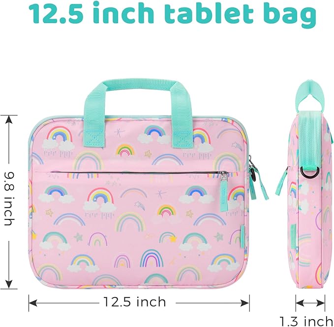 Choco Mocha Kids Tablet Sleeve Bag for Boys &amp Girls (10-12.5Inch)