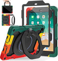 ROISKIN iPad 6th 5th Generation Case 9.7 Inch Pro 9.7 Air 2 with 360 Kickstand Hand Strap [Screen Protector 15ft Drop Protection]Heavy Duty Air 2 /Pro 9.7 / iPad 6th 5th Gen Case for Kids Women Men