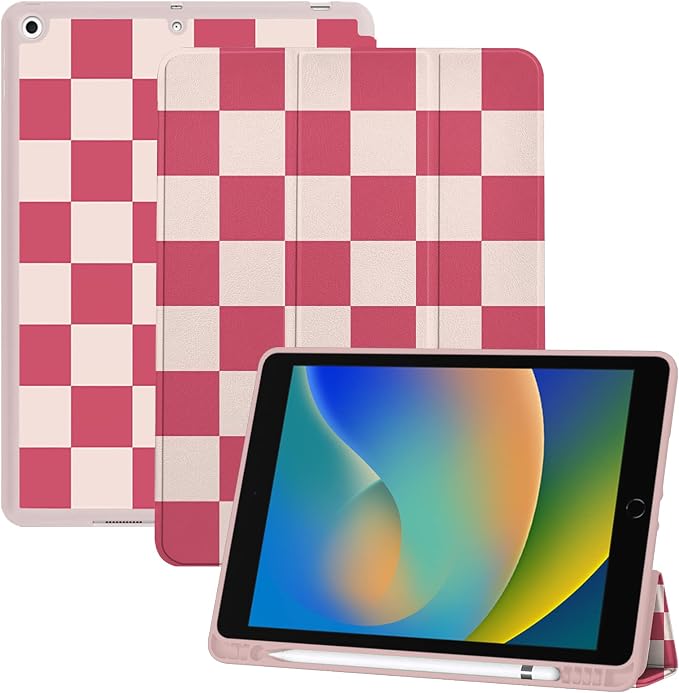 Pink Checkered
