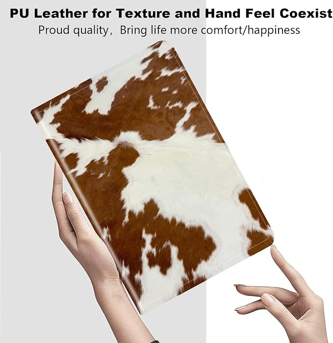 Brown Cow Hide Print