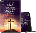 Case for iPad Pro 12.9 6th/5th/4th/3rd Generation 2022/2021/2020/2018 Lightweight TPU Shockproof with Auto Sleep/Wake Cover for 12.9 Inch iPad Pro Jesus Bible Cross Christian