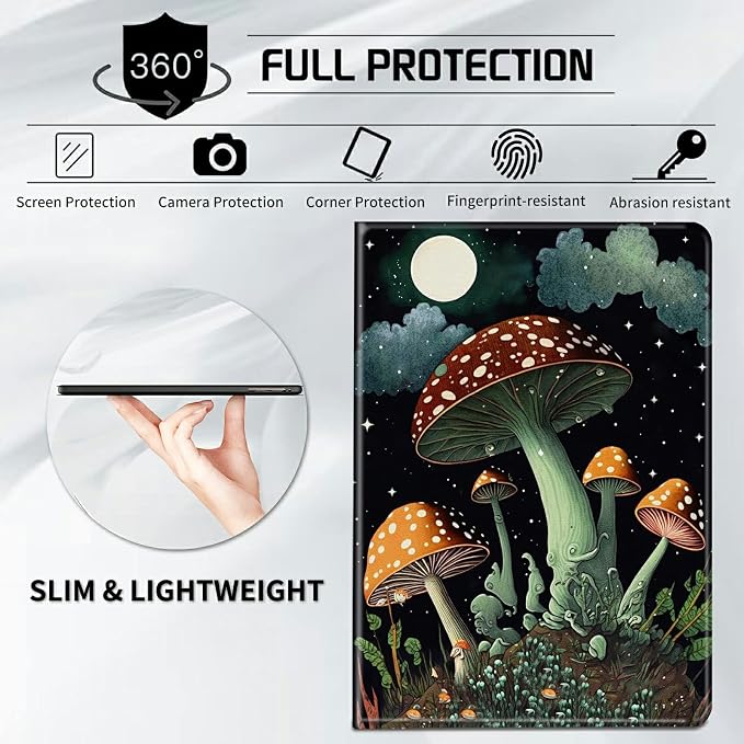 Mushrooms and Moon