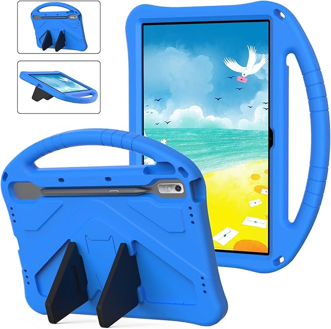 Tablet Cases Case Compatible with Lenovo Tab P11 Pro 11.2 2nd Gen 2022 (TB-138FC/TB-132FU) Compatible with Lenovo Pad Pro 2022 Case Tablet Case Compatible with Kids Case Shockproof CasePen Slot+Sho