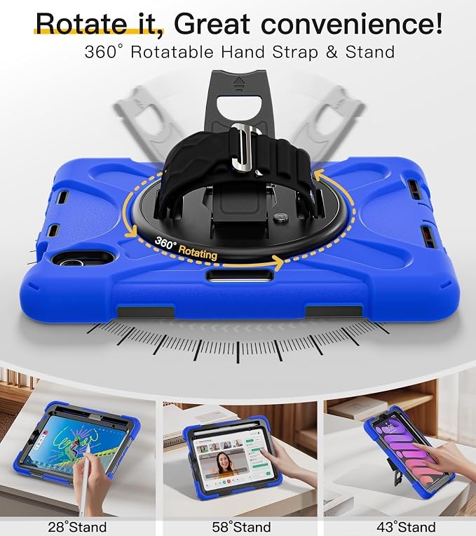 Blue(Silicone Hand Strap)