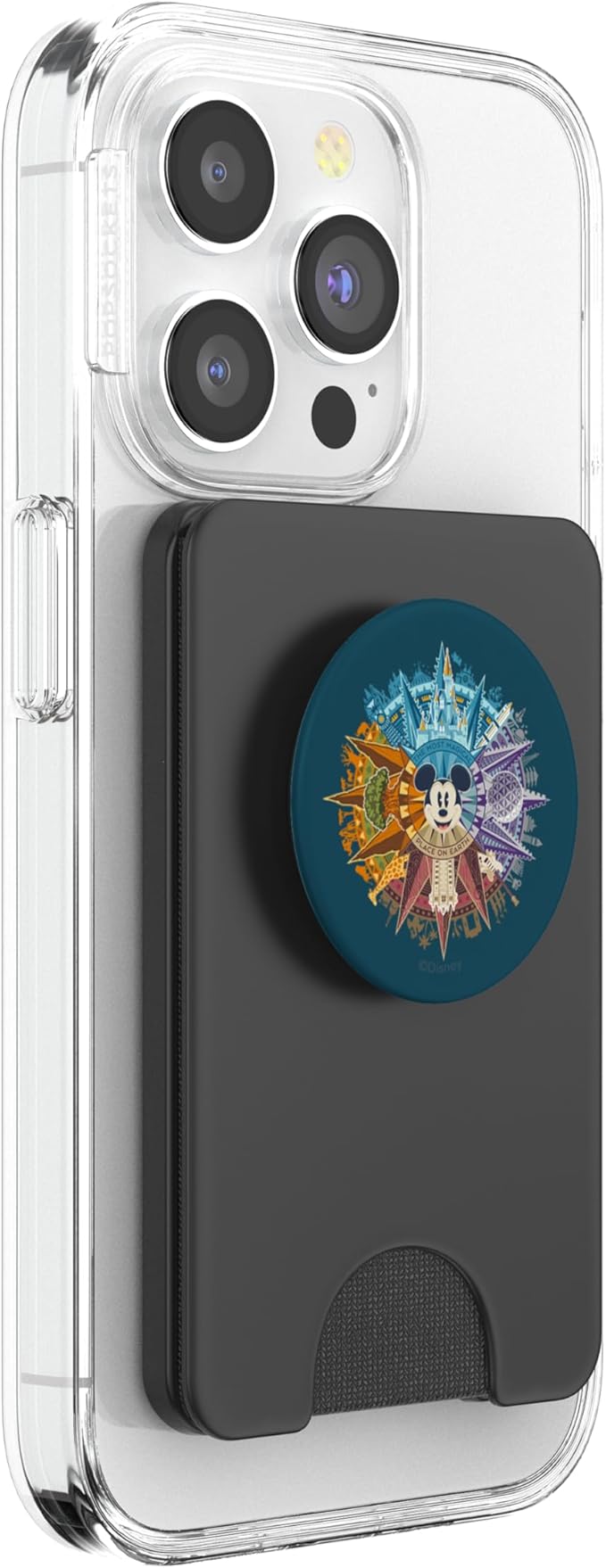 Disney World 50th Anniversary Mickey Mouse PopSockets PopWallet for MagSafe
