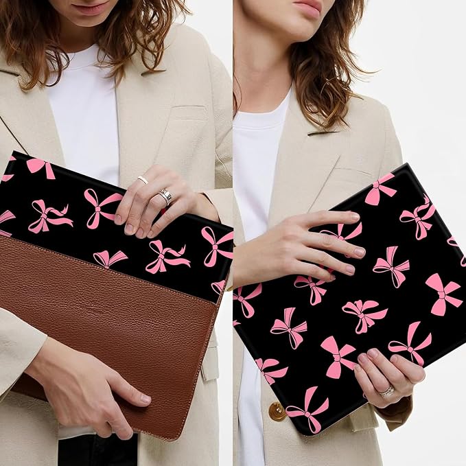 Black - Pink Bow