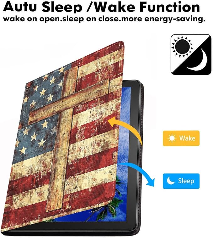 American Flag Cross