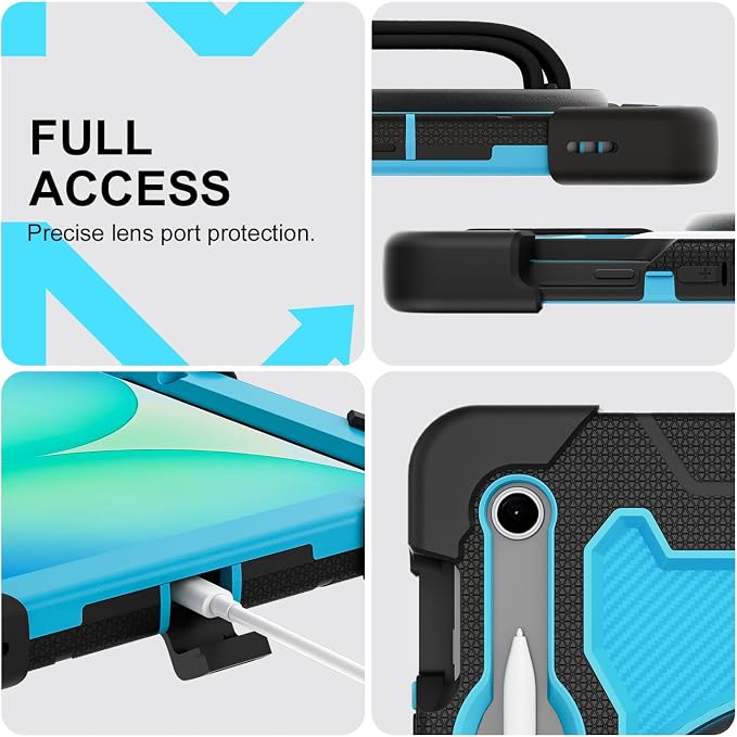 Light Blue+Black