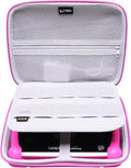 L LTGEM EVA Hard Case for Leapfrog LeapPad Academy Kids' Learning Tablet/Leapfrog Epic Academy Edition (Rose Red)