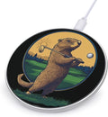 Groundhogs Golf Lover Phone Charger Magnetic Charging Pad Anti-Slip with USB Cable