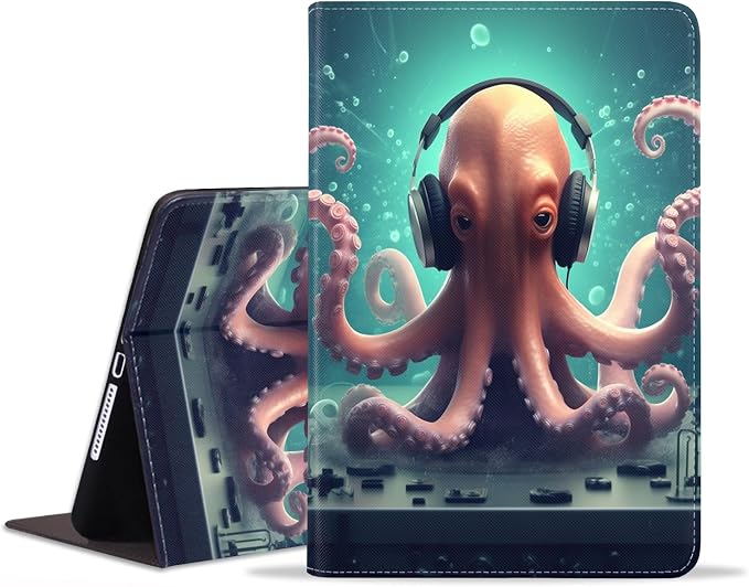 Octopus DJ Playing Music