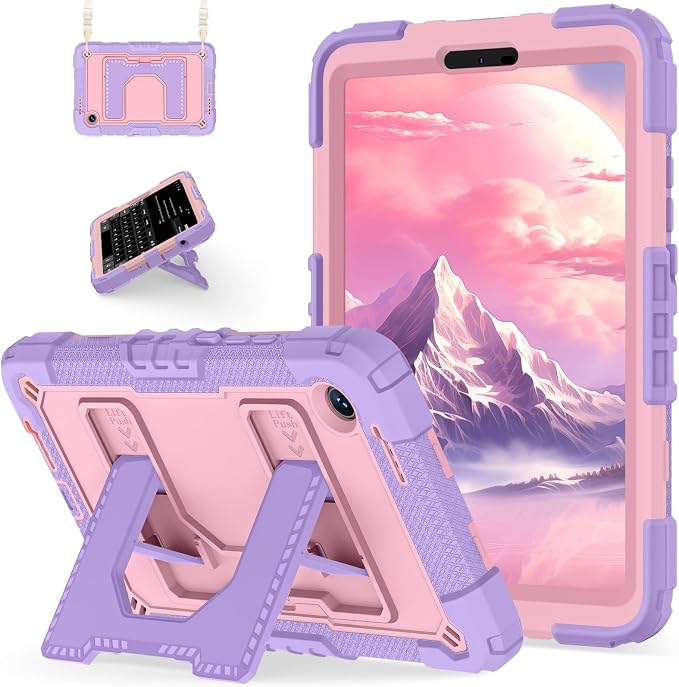 Purple + Rose Gold