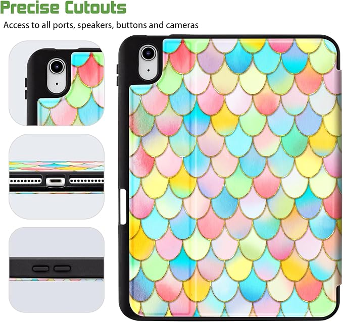 Colorful Pink Fish Scale