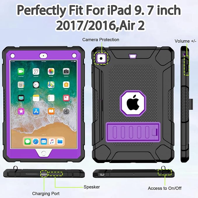 Black and Purple
