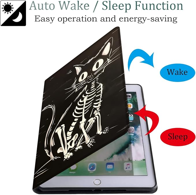 Skeleton Black Cat