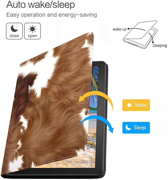Brown Cow Print